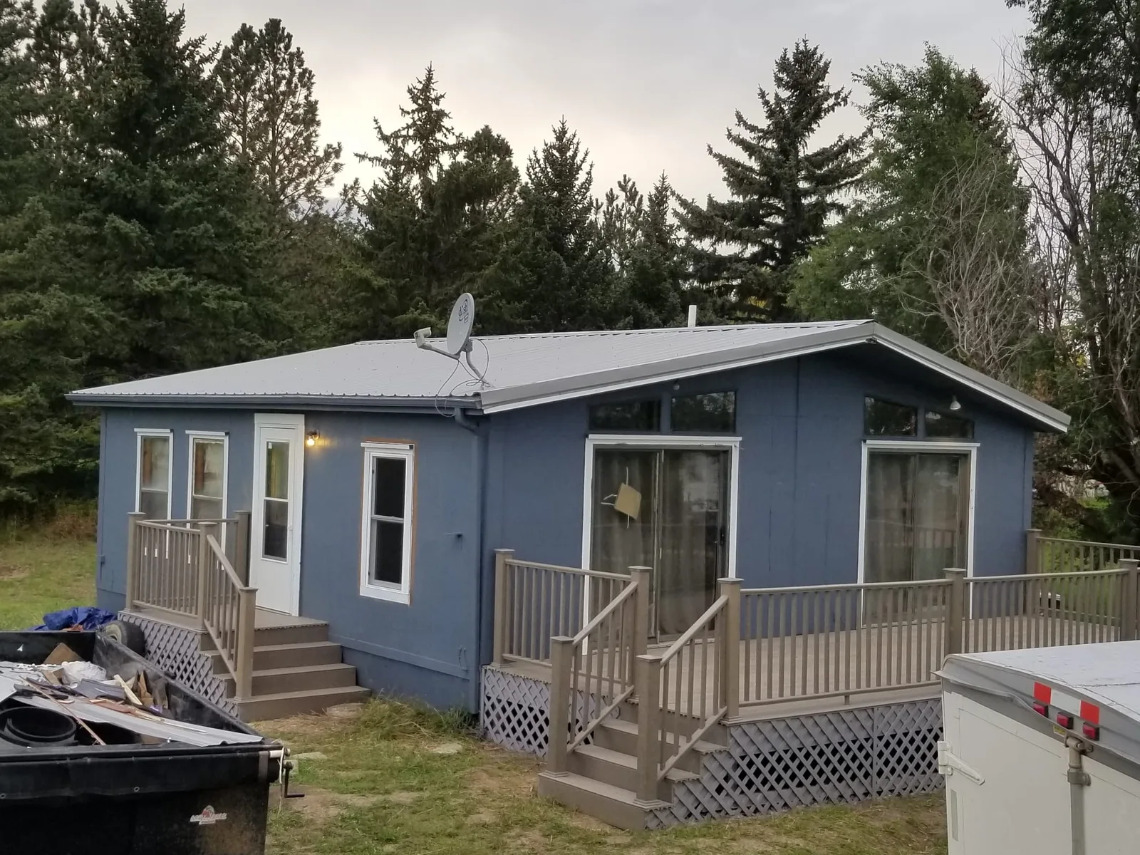 Manufactured Home Metal Roof & Deck in Sidney, MT