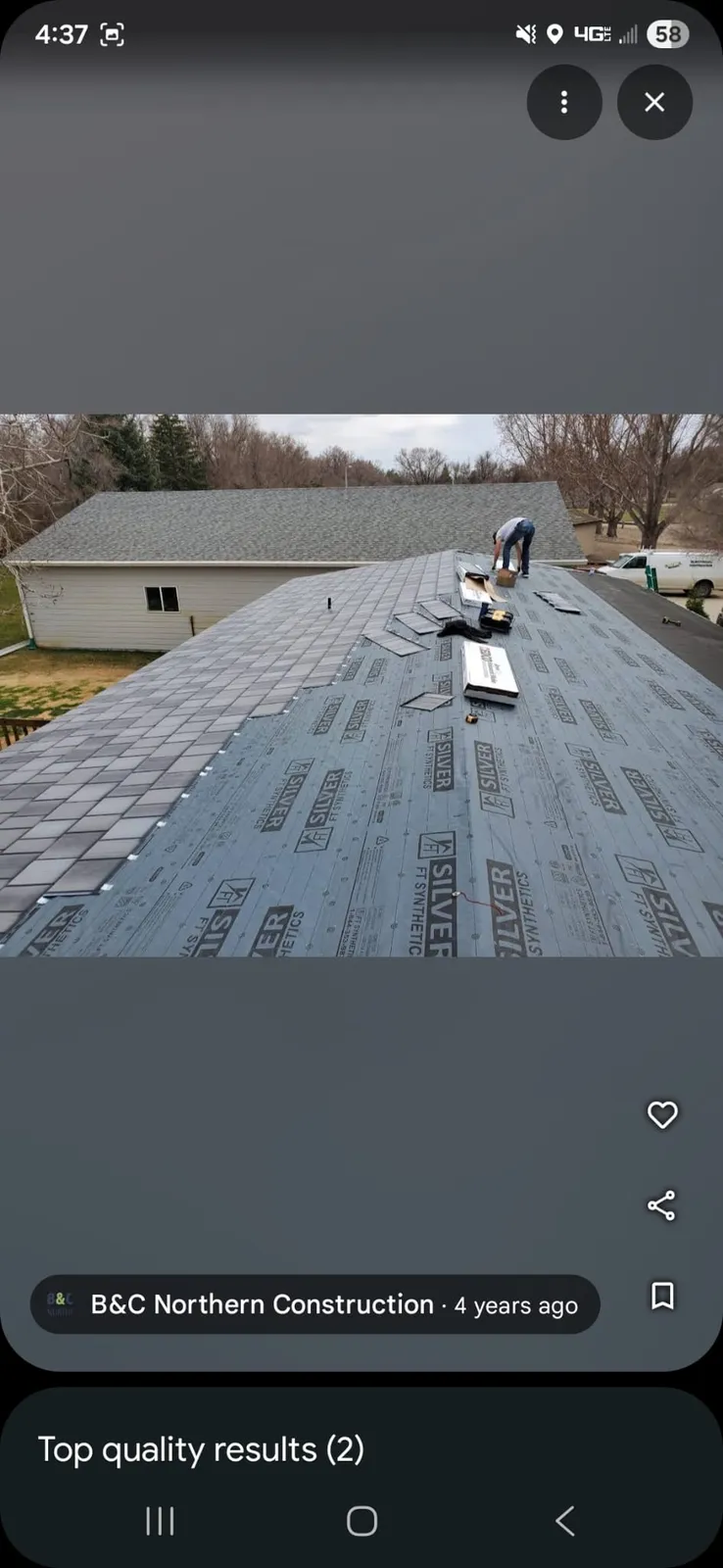 Home Re-Roof Over Underlayment in Killdeer, ND
