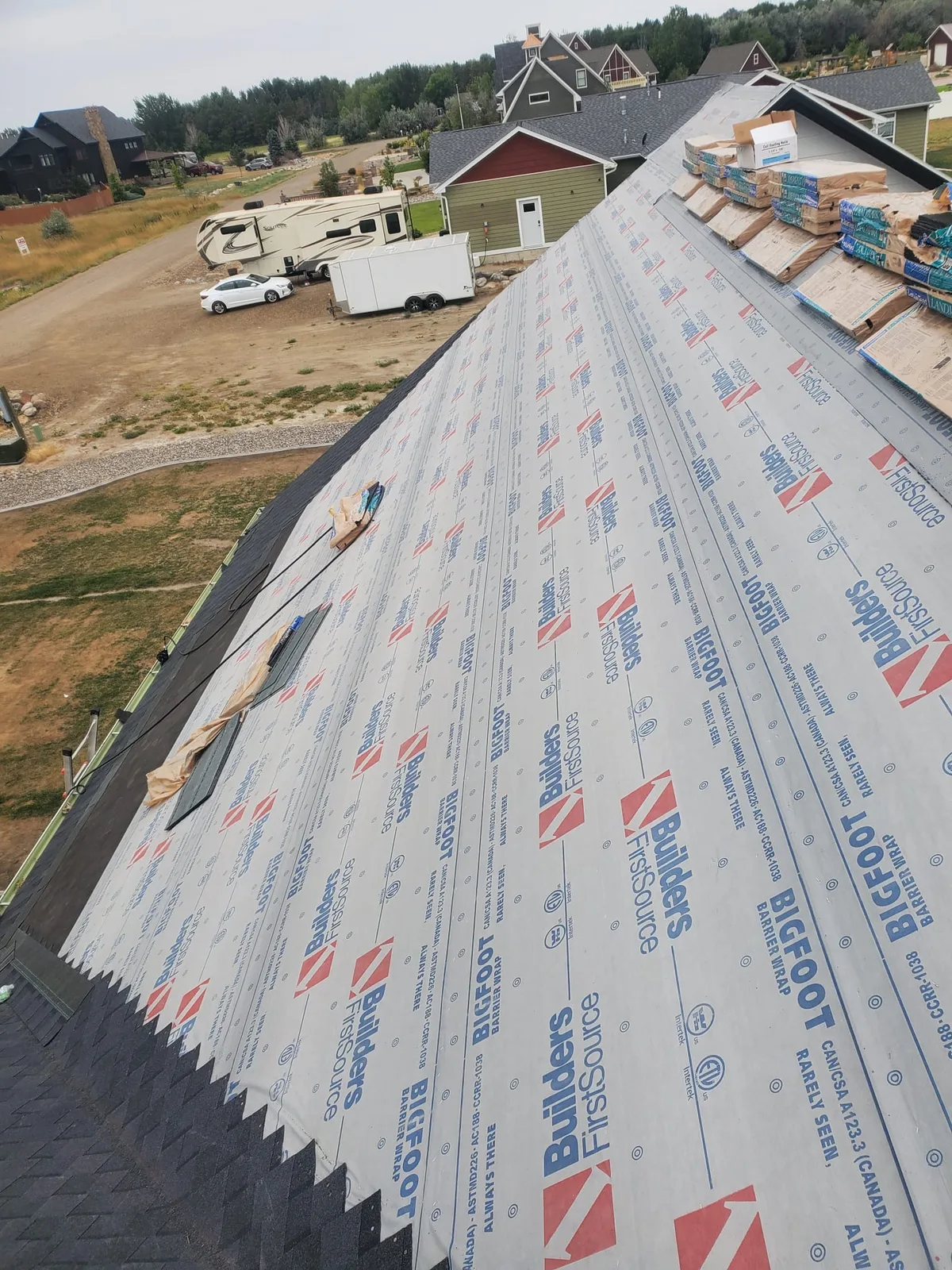 Synthetic Underlayment Roof in Killdeer, ND