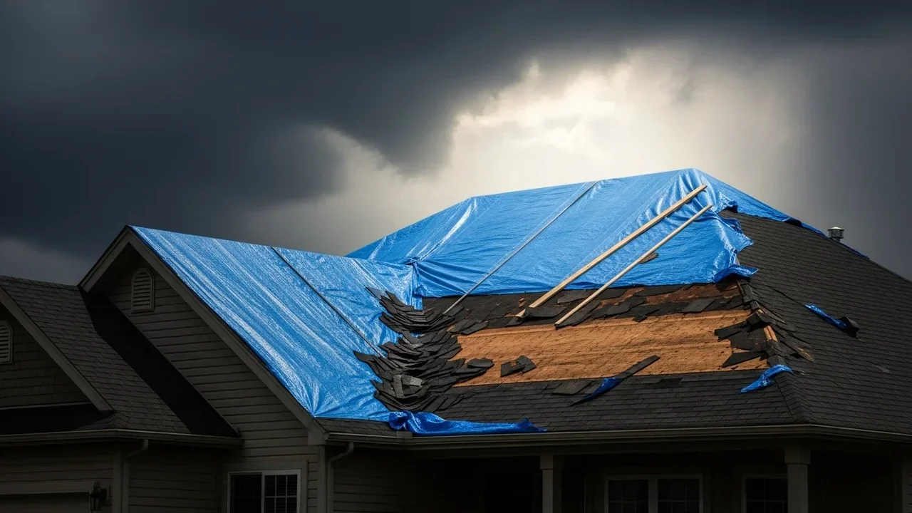 Emergency Roof Tarping in Dickinson, ND